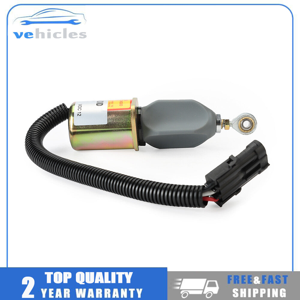 One fuel shut-off solenoid valve, model 3919422, suitable for Ford 5.9L and 8.3L diesel engines, new.
