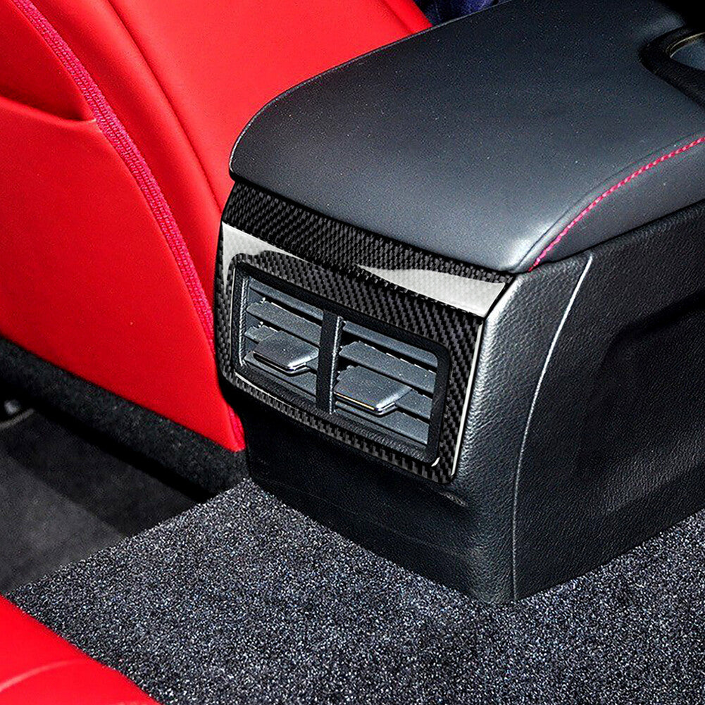 Carbon fiber rear air vent socket cover trim suitable for Lexus IS250 IS350 2014-18