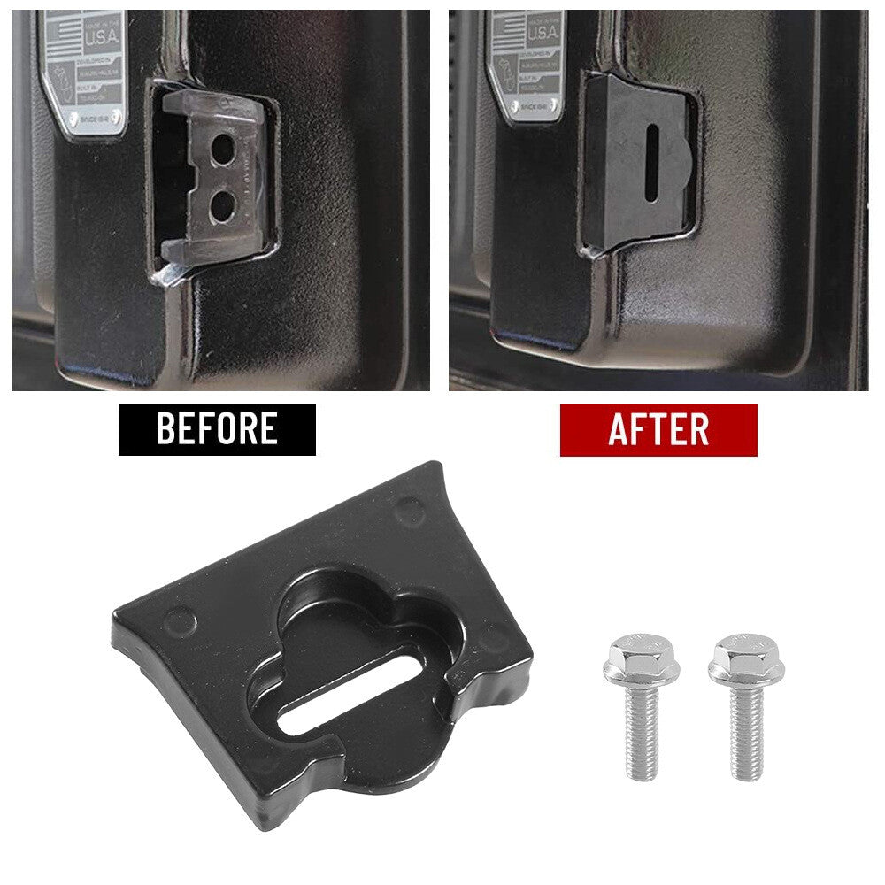 Tailgate latch stop bumper tailgate limiter plug for Wrangler JLU 2007-17