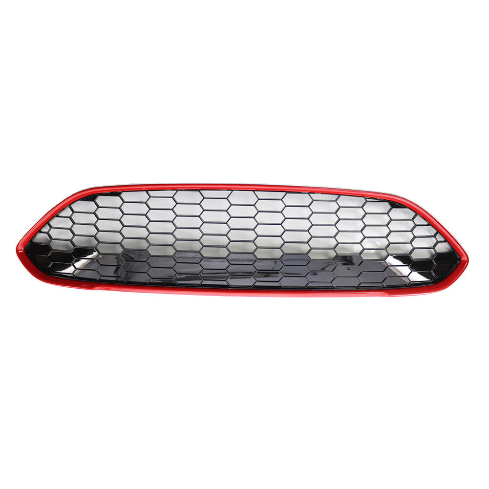 Car Auto Front Bumper Honeycomb Grille ABS for Ford Fiesta MK7.5 2013-2017