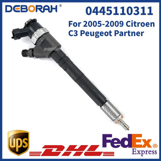0445110311 Fuel Injector Nozzle 1980L1 for 2005-2009 for Citroen C3 for Peugeot Partner