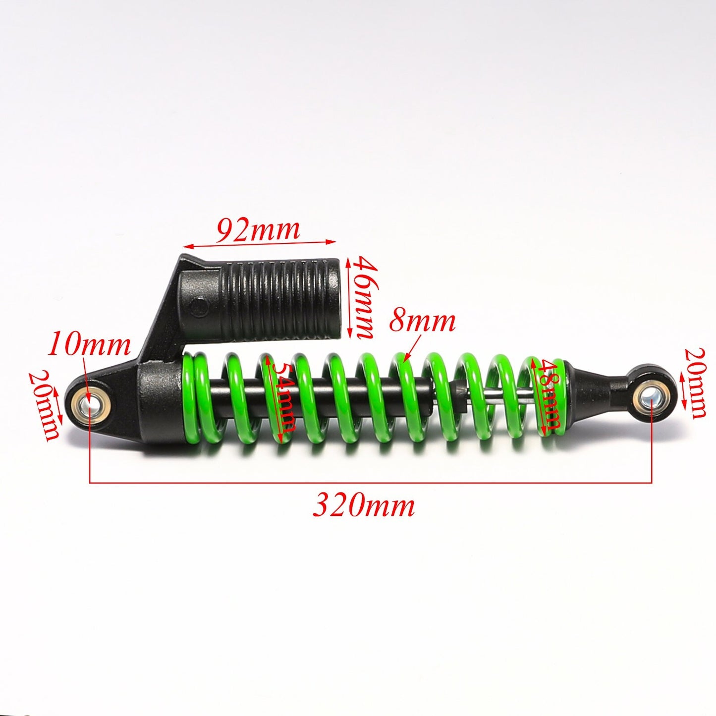 4x 320mm Front Shock Absorber Suspension Quad Dirt Bike ATV Buggy Moped Scooter