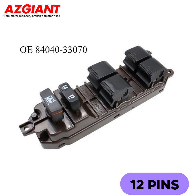 2007-2012 for Lexus ES350, front left drive side, 840-33070 power window switch