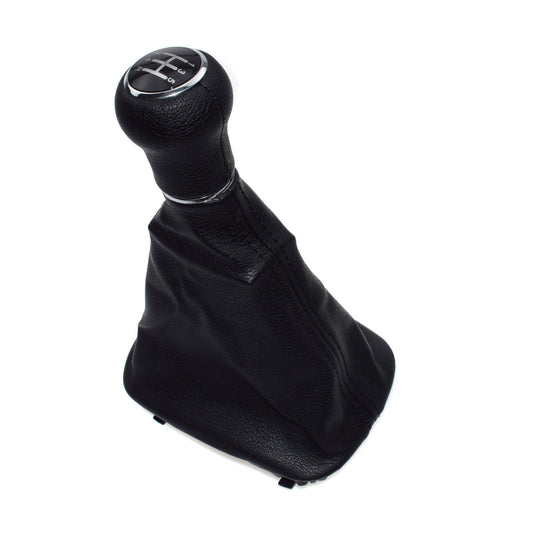 Fit For 1998-2001 for AUDI A6 C5 SHIFT KNOB GEAR GAITOR BOOT 5 SPEED BLACK NEW 1 PCS