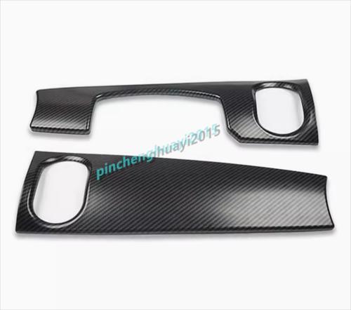 Carbon fiber dashboard panel trim cover for Mini Cooper F55 F56 F57 2022 - 2024