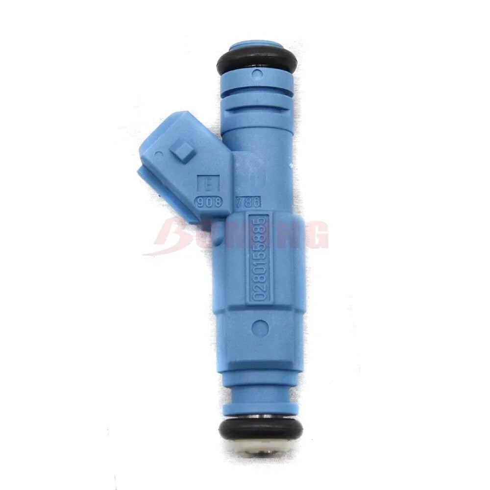 6-piece 0280155885 fuel injector for BMW 325i 2.5L L6 1987-1993 Gen III 4-hole
