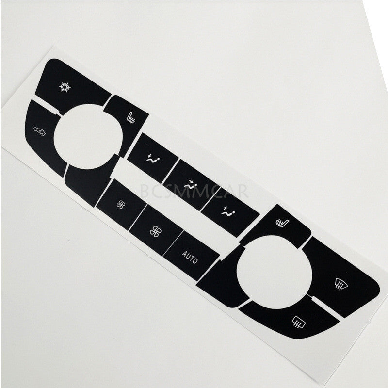 Fit for Buick Regal 2008-2013 A/C Dash Panel Repair Button Sticker Decals Decor