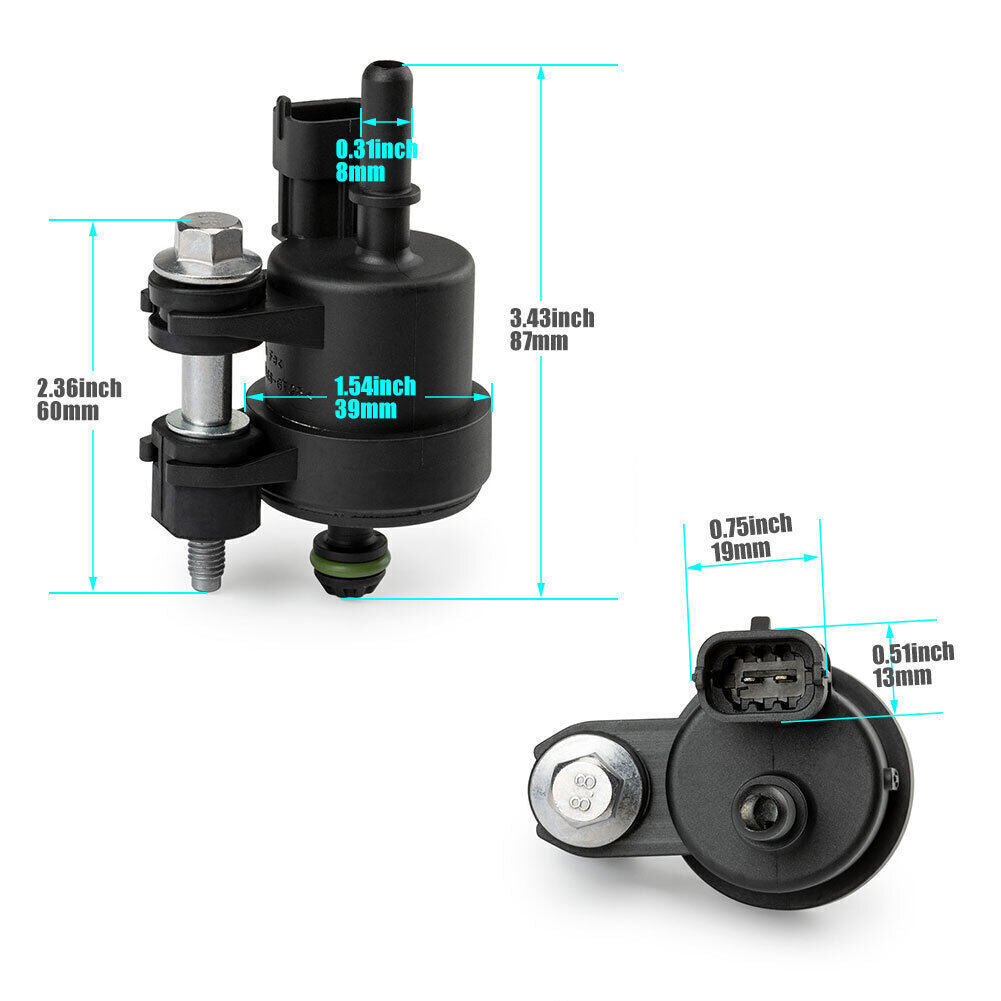 1X For GM Vapor Canister Purge Valve Solenoid 55593172 12610560 12690512 New