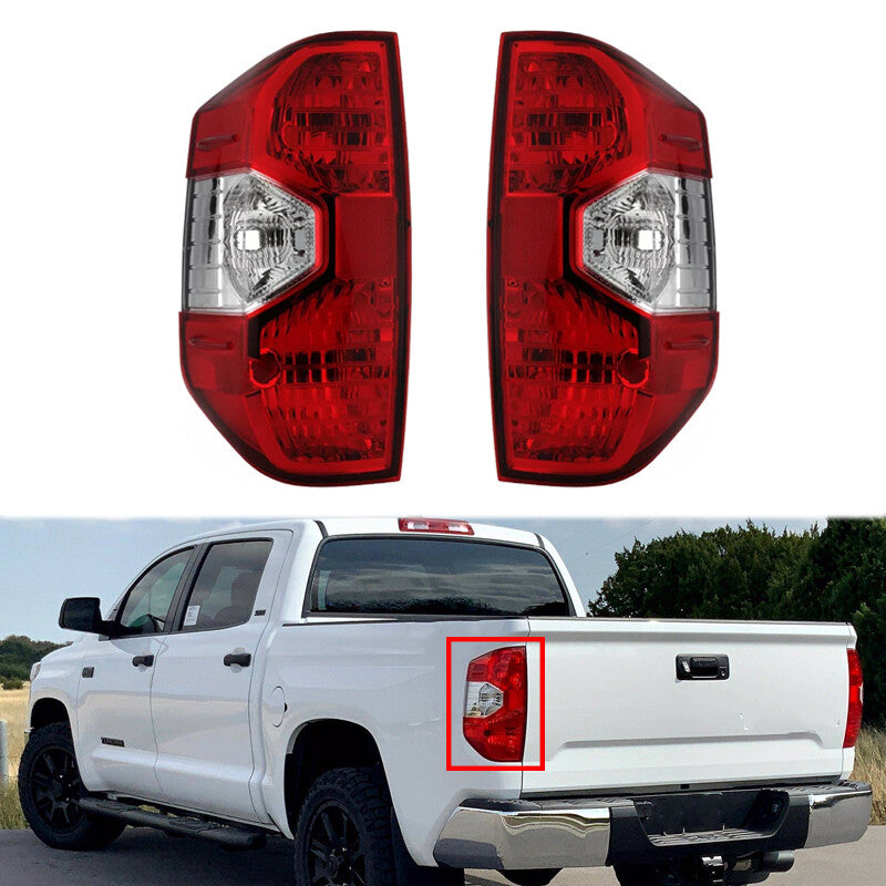 1Pair Rear Tail Light Turn Signal Cover Without Bulb for Toyota Tundra 2014-2021