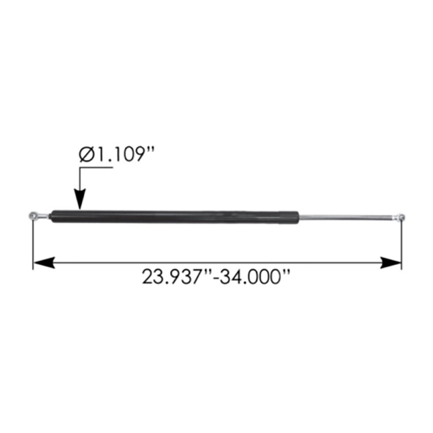 Hood Shock A17-19230-000 A17-15585-000 for Freightliner Cascadia A17-21056-000