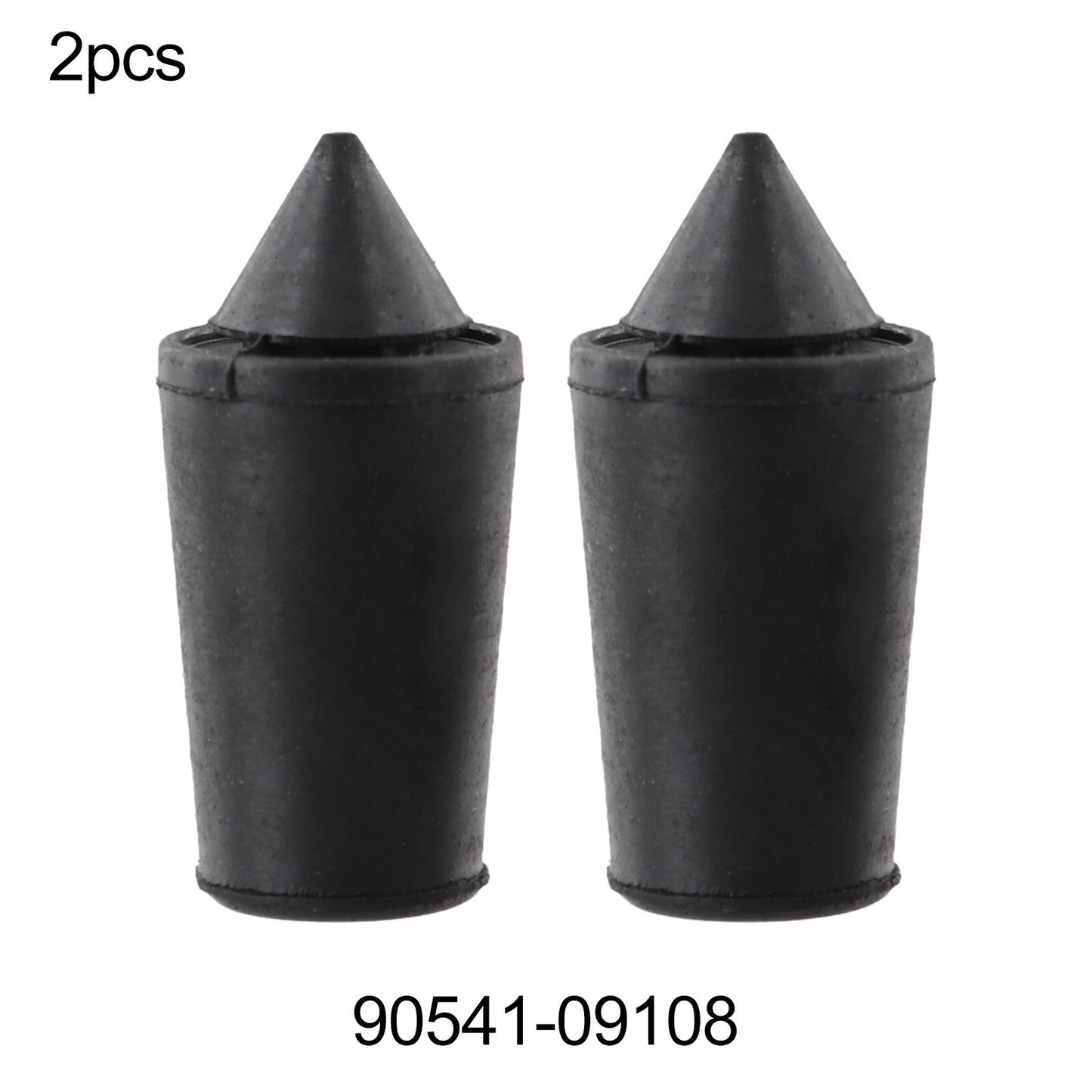 Precision fit rubber door protectors for Toyota RAV4 rear doors (2-pack)
