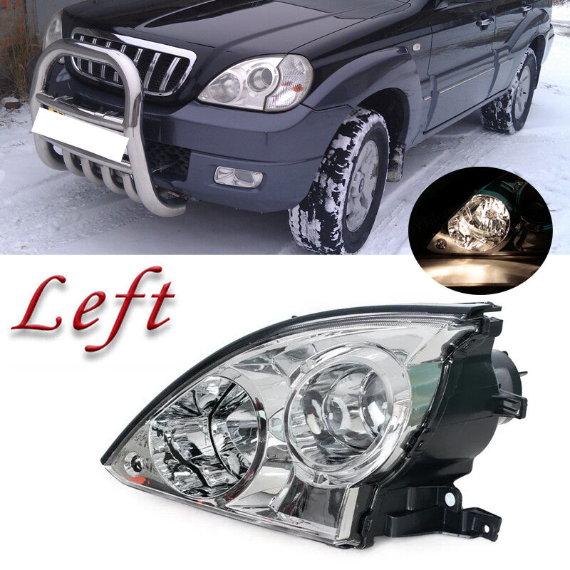 Left Headlight for Hyundai Terracan 2001-06 Replacemnt Headlamp driving lamp DRL