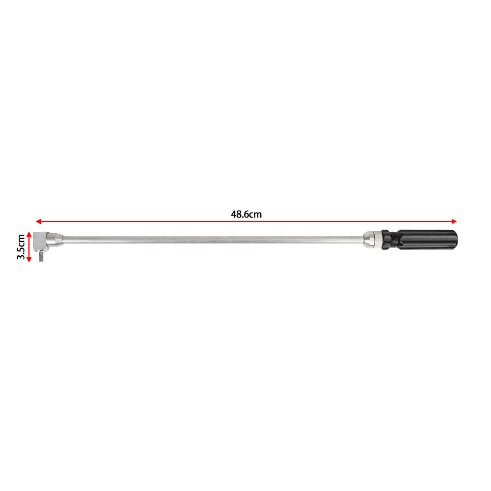 Carburetor Pilot Screw Adjusting Tool 18.89in 90 Degree Angled Head Metal