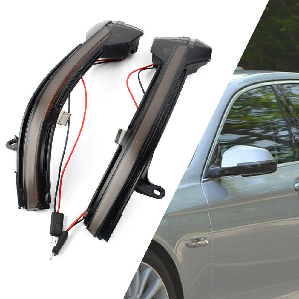 Fit for BMW 5 6 7 Series F11 F10 2x Side Mirror Sequential Blink Turn Signal Light