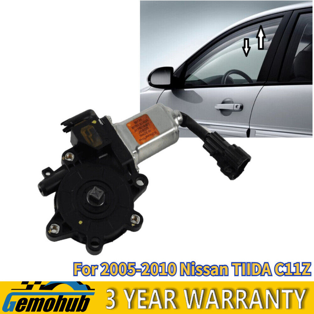 Front Right For 2005-2010 for Nissan TIIDA C11Z Power Window Lifter Regulator Motor