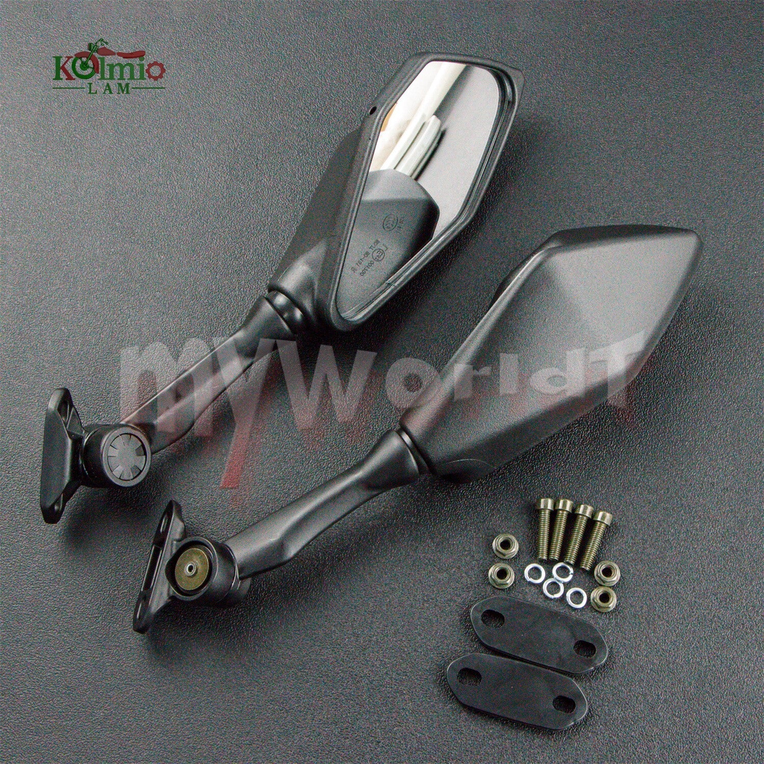 Fit for KAWASAKI 400 EX400 2018-2022 Rotatable Rear View Side Mirror