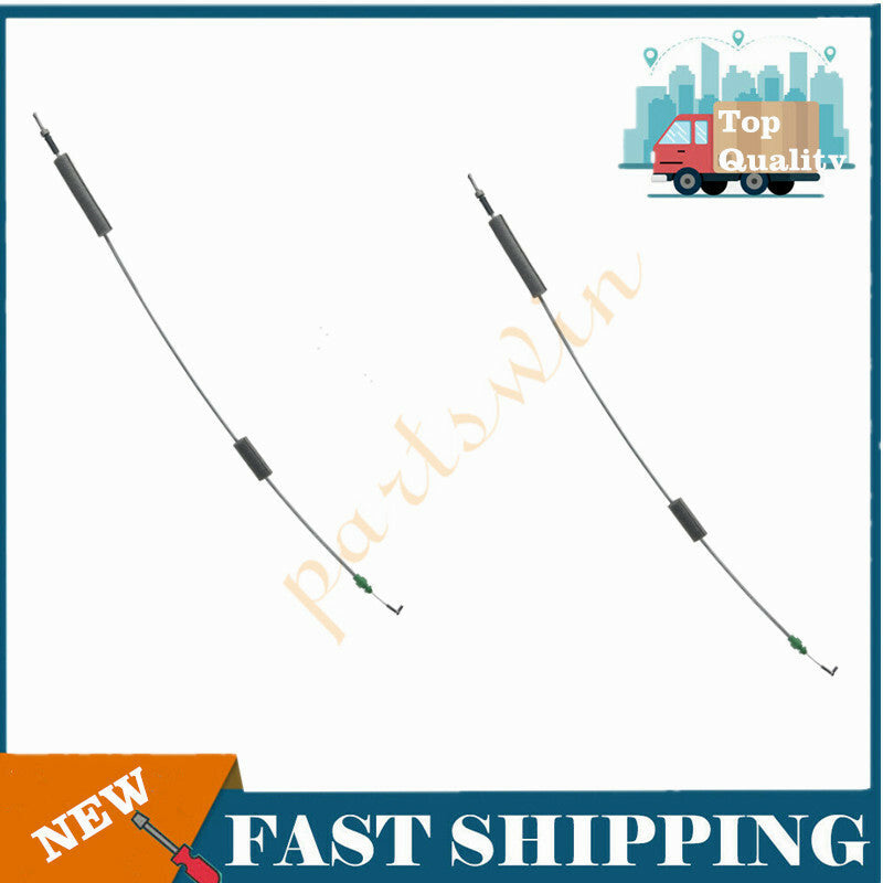 2-Piece Rear Door Lock Cable Inner Handle Right Left 72631SDAA02 for Accord