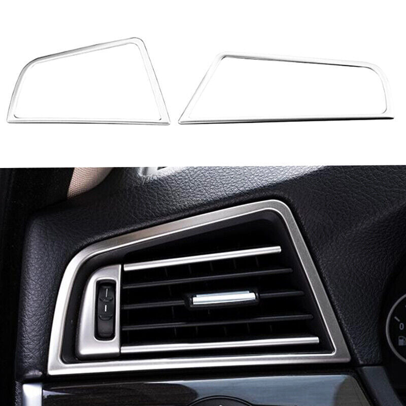 Car Air Vent Outlet Frame Cover Trim Fit for BMW 5 Series F10 F18 2011-2012 2017