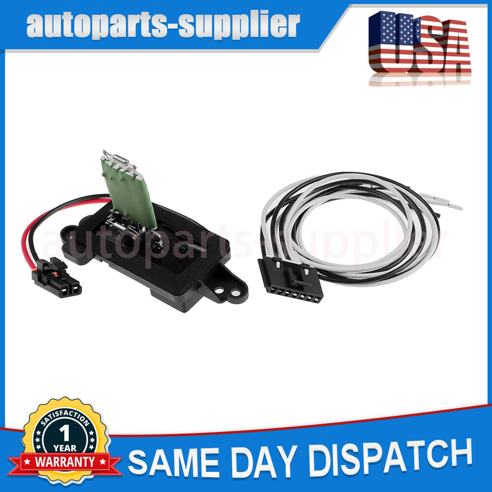 Heater blower motor resistor 89019088, suitable for Chevrolet Silverado 1500 and for Cadillac for GMC