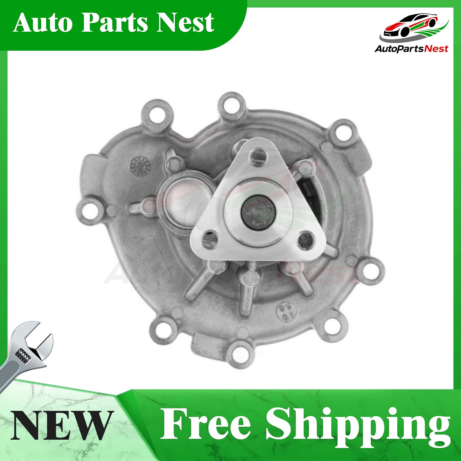 Engine Water Pump-Water Pump(Standard) Gates fits 03-06 for Porsche for Cayenne 4.5L-V8