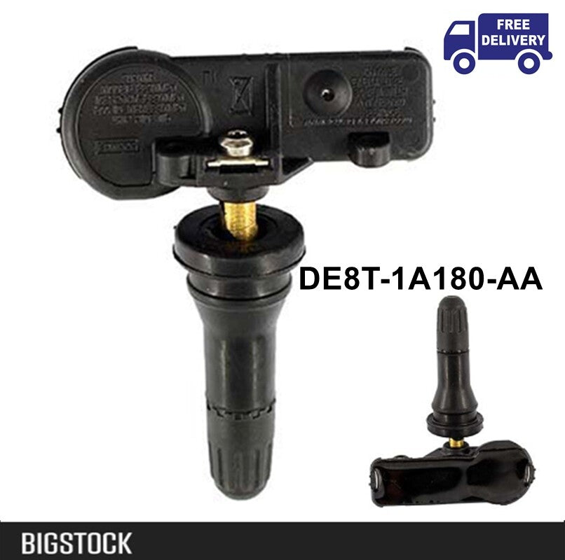 4PCS TPMS Sensor DE8T-1A180-AA Tyre Tire Pressure Sensor for Ford DE8T-1A150-AA