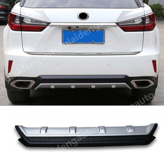 for Lexus RX350 2016-2019 Rear Bumper Lip Diffuser Spoiler Guard Cover trim