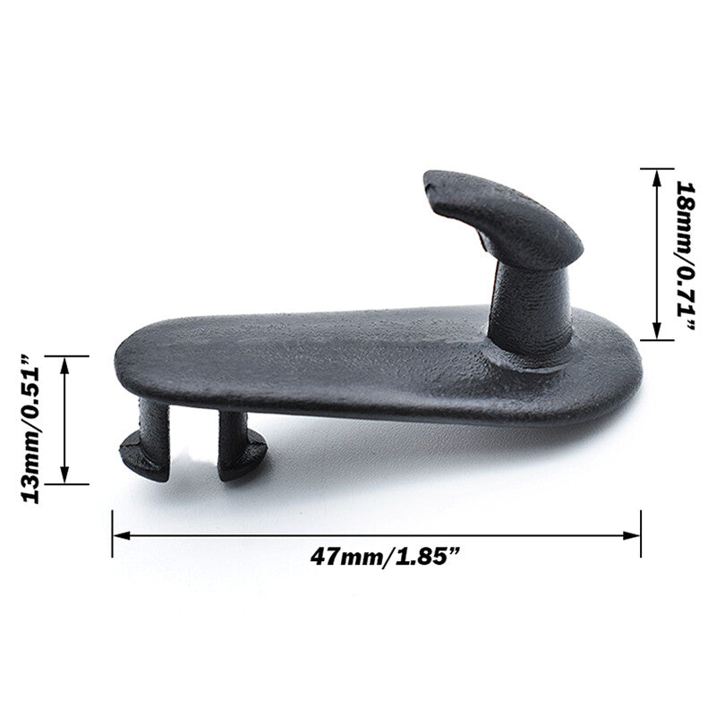 10x floor mats rubber mats mounting clips rotary lock for Toyota