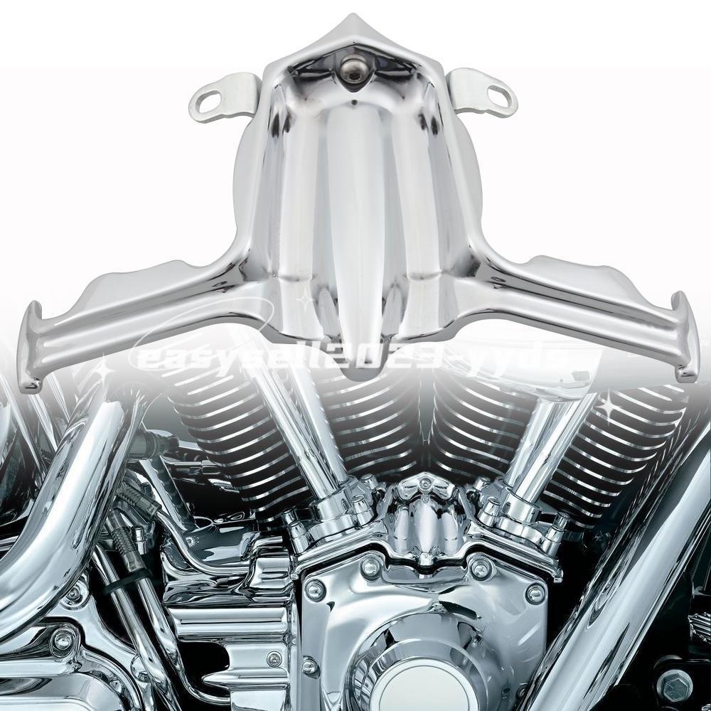 Chrome Tappet Lifter Block Accent Cover for Harley Twin Cam '00-'17 Dyna Parts