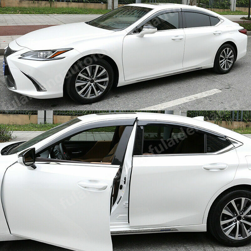 for Lexus ES350/300h/250 2019-22 Window Sun Vent Visor Rain Guard Shield Cover4