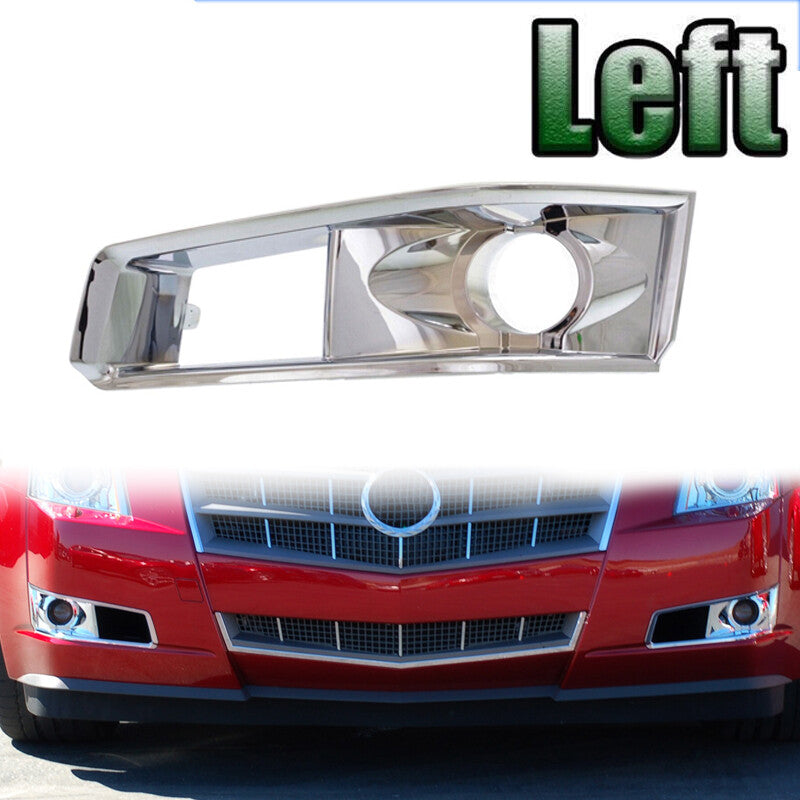 Left Front Fog Lamp Frame Daytime Running Lamp Cover for Cadillac CTS 2008-2012