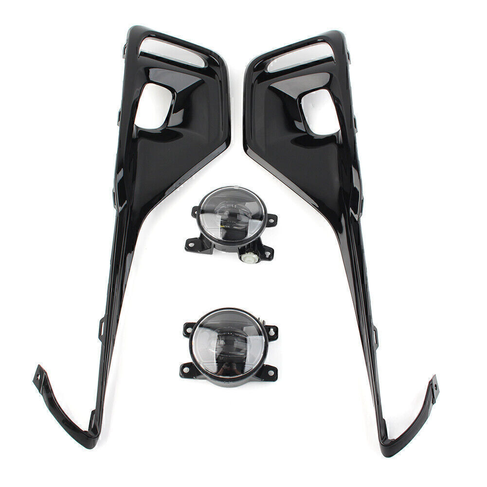 Fog Light Kit With Switch+Wring+Bezel Covers for Honda Accord 2021-2022