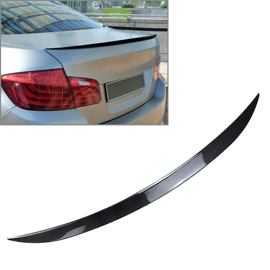 Rear Trunk Spoiler Lip Wing for BMW 5-Series F10 4-Door Sedan M5 2011-16 Carbon