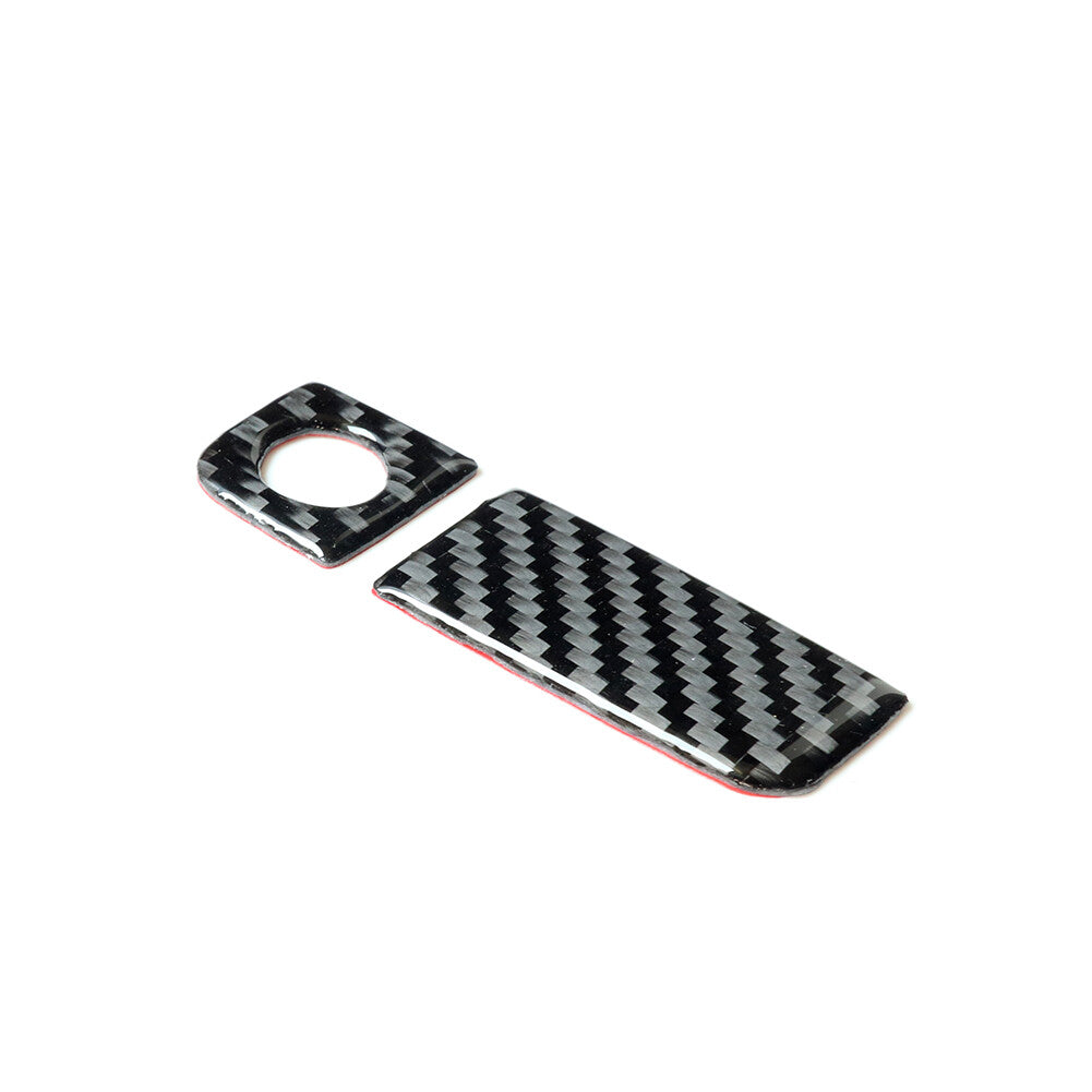 Carbon Fiber Glove Box Handle Decorative Trim Cover for Subaru Forester 2005-08
