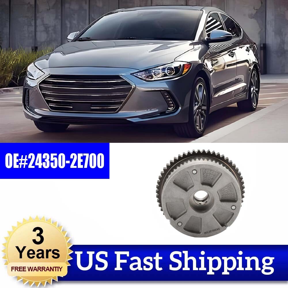 Engine Intake CVVT Camshaft Gear 24350-2E700 for Hyundai for Elantra Kona for Veloster
