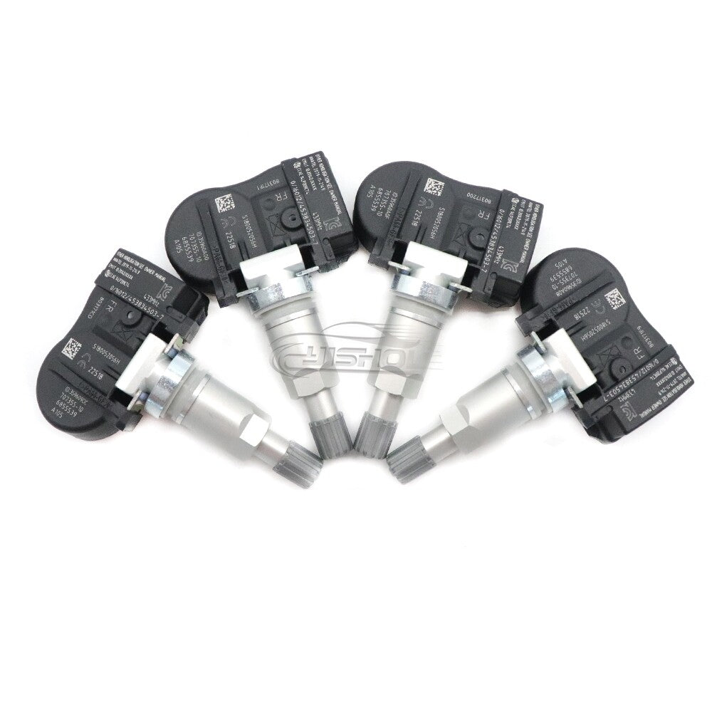 4Pcs 6855539 TPMS for BMW 2 3 4 Series i3 i8 X1 X2 X5 TIRE PRESSURE SENSOR