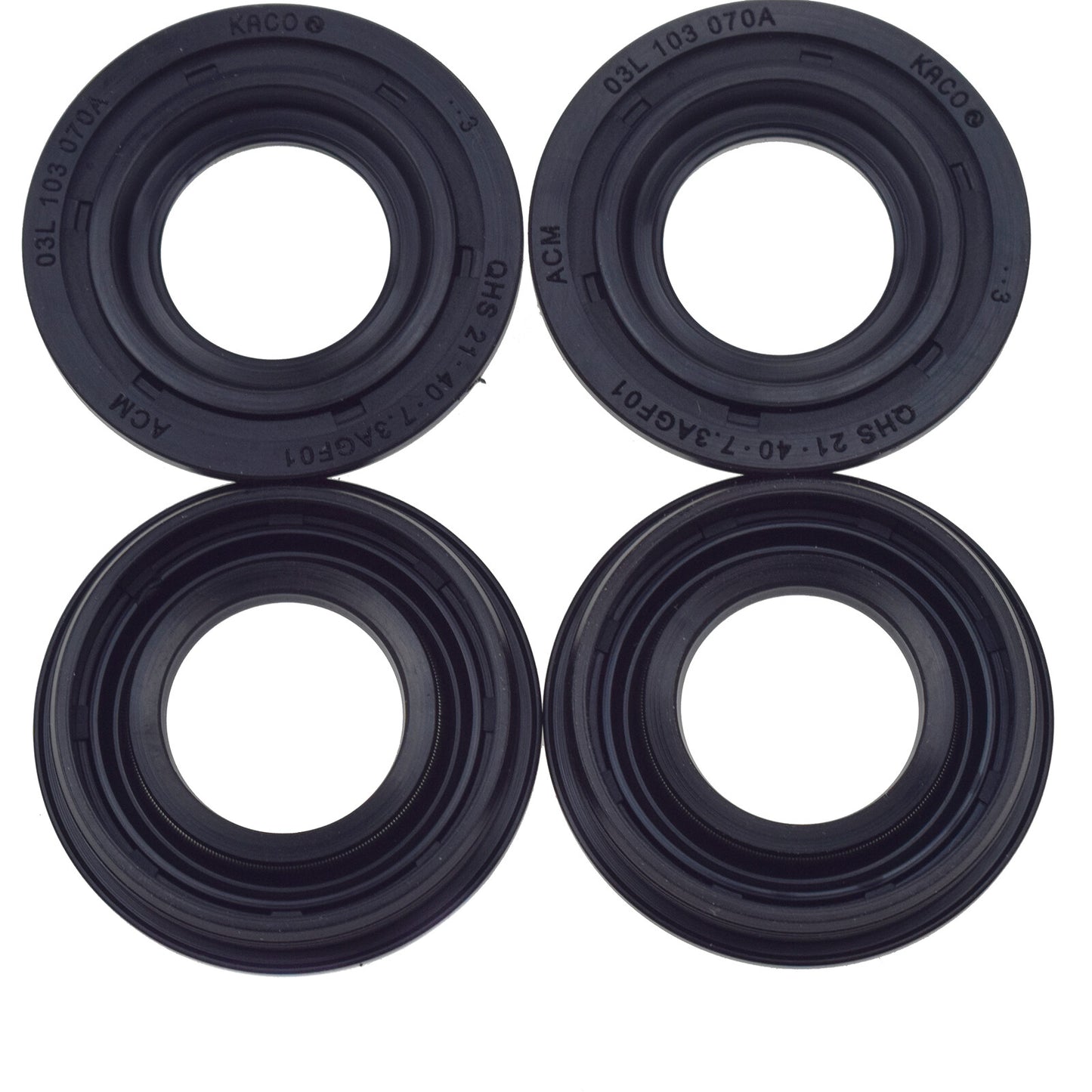 Fuel Injector Seal Washer O-Rings Set 6C1Q6K780AB for Ford Transit 2006-2014