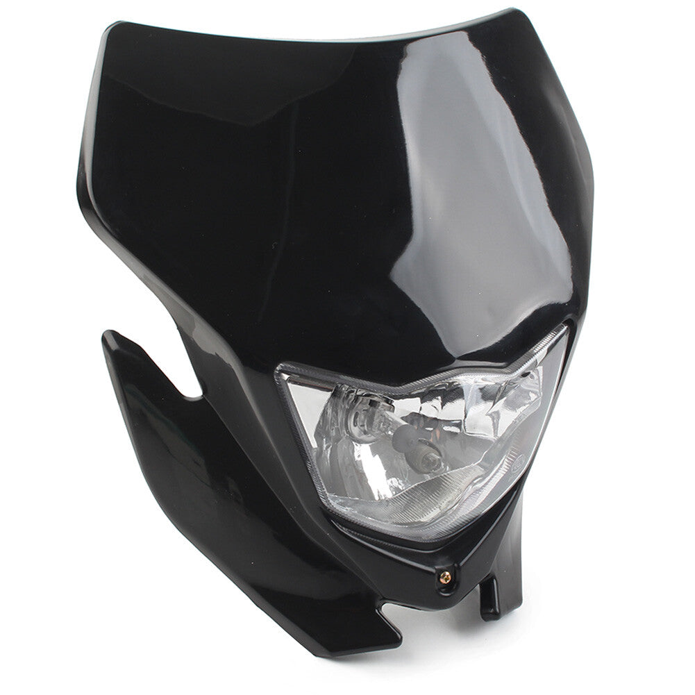 Scheinwerfer f¨¹r for Yamaha WRF250/400/426 KLX250 TTR250 Offroad Dirt Bike Schwarz