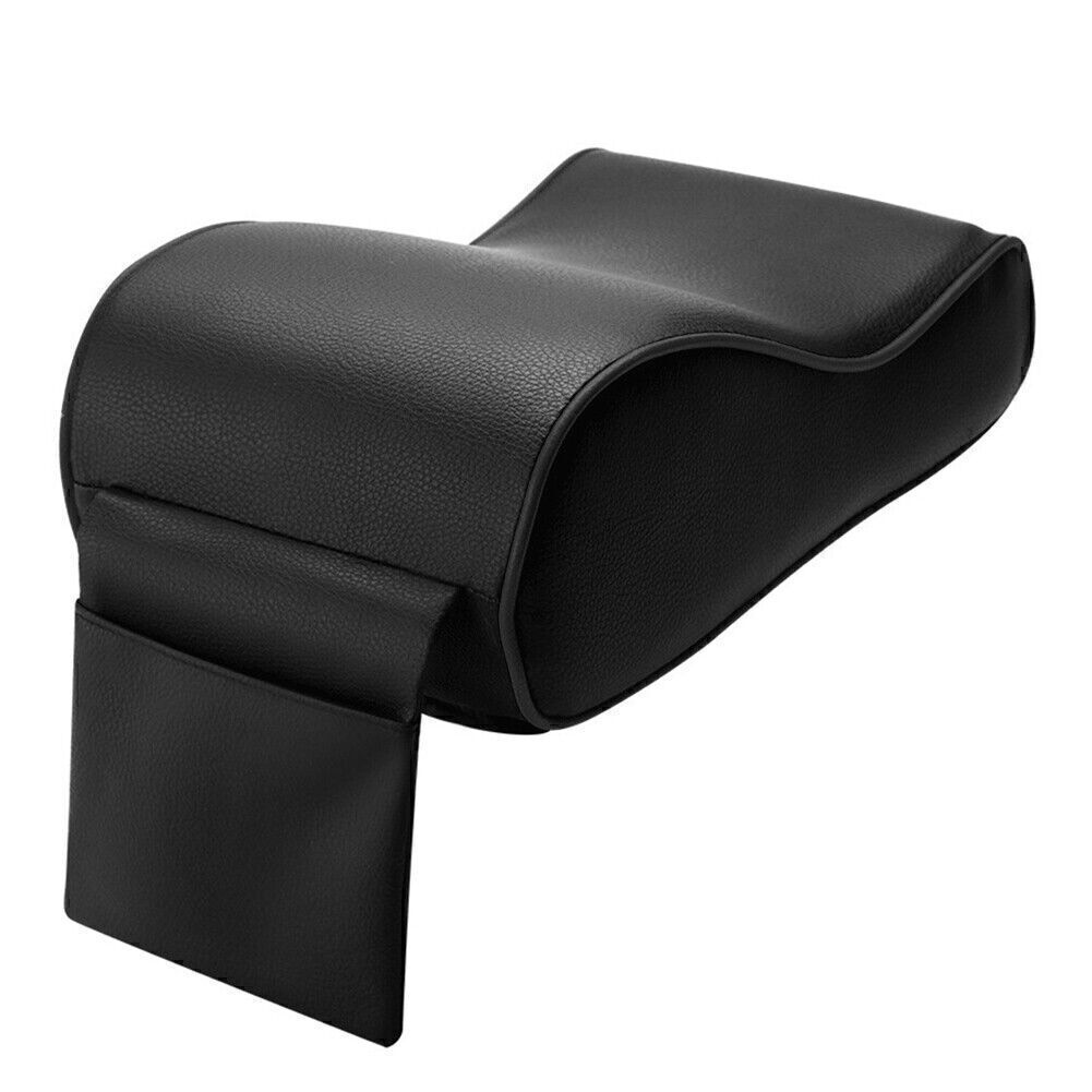 Universal Car SUV Armrest Pad Cover Auto Center Console Box Cushion Mat Black