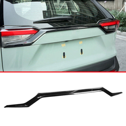 for Toyota RAV4 2019-23 Black ABS Rear Trunk Lid Tailgate Molding Strip Trim 1x