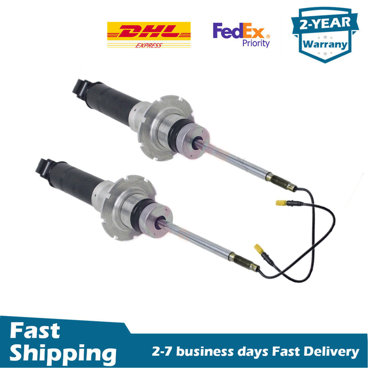 2PCS Rear Shock Absorber Struts Magnetic Fit for Ferrari for 488 GTB Spider 2016-2019
