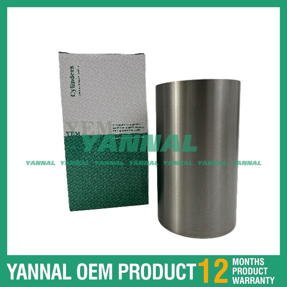 Four new 4BE1 cylinder liners for Isuzu diesel engines.