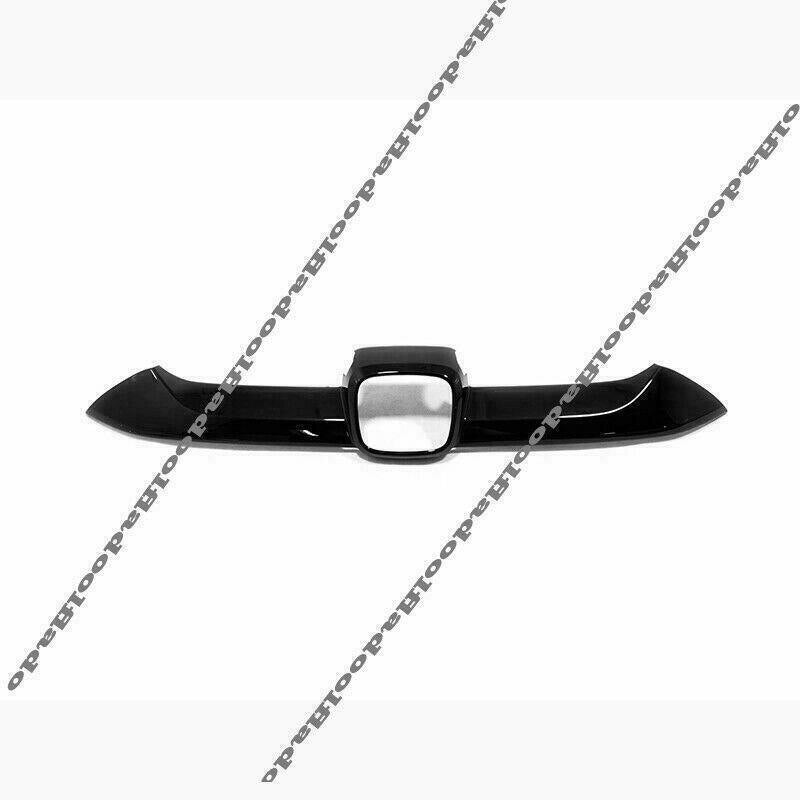 3x for Honda CRV CR-V 17-19 Front Head Light Grille Trim Molding Cover BlackRed