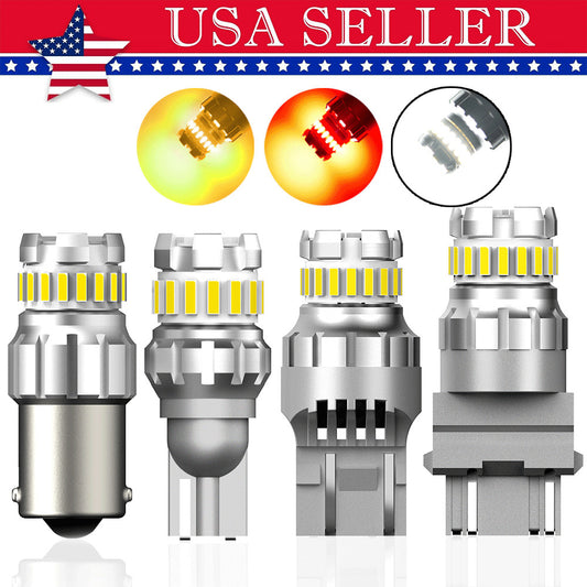 AUXITO 1157 1156 3157 7443 LED indicator lights, signal bulbs, front and rear lights 2F23