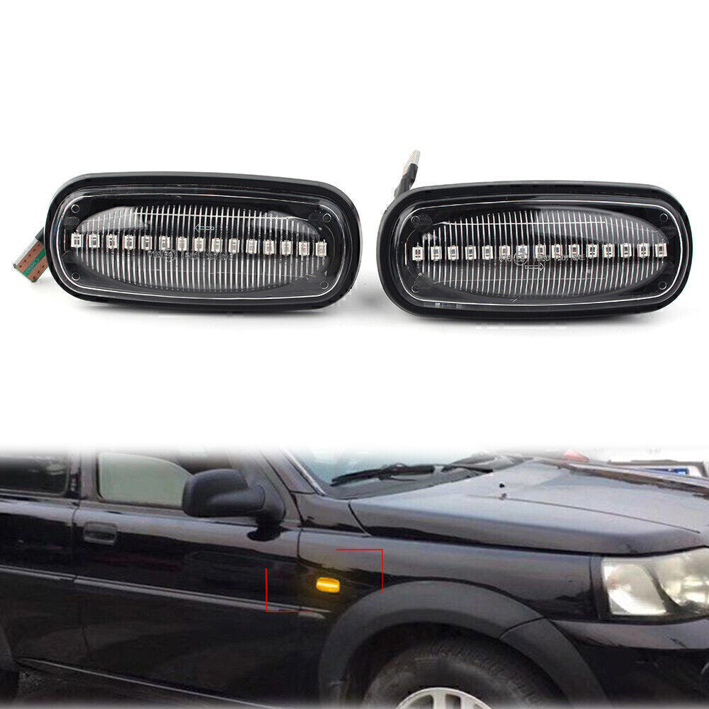 LED Sequential Side Marker Light Turn Signal for Land Rover Discovery for Defender