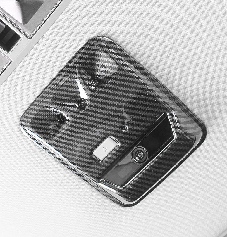 for Kia Carnival 22-24 Carbon Fiber Second Row Reading Lamp Light Cover Trim 1P