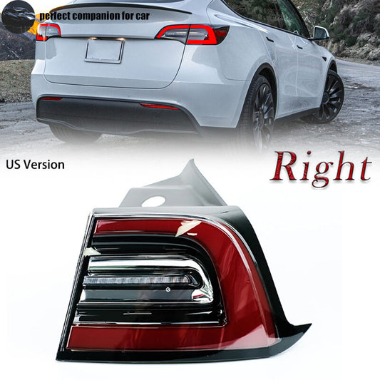 Right outer LED taillight and rear brake stop light applicable to for Tesla Model 3 2017-2021.
