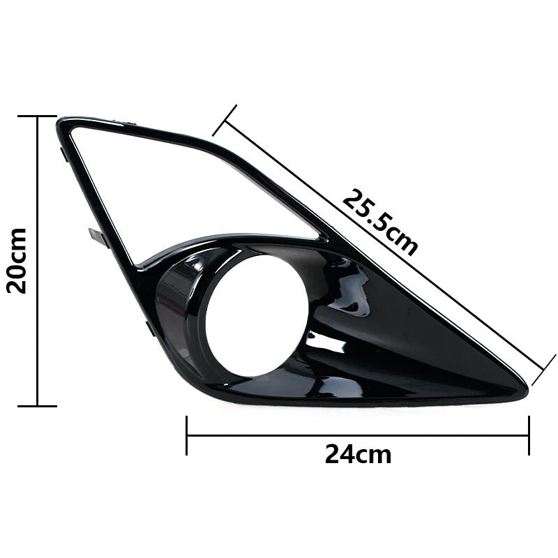 2X Fog Light Cover Fog Lamp Bezel for Toyota GT86/ for Scion -S/ For BRZ 2013-2016