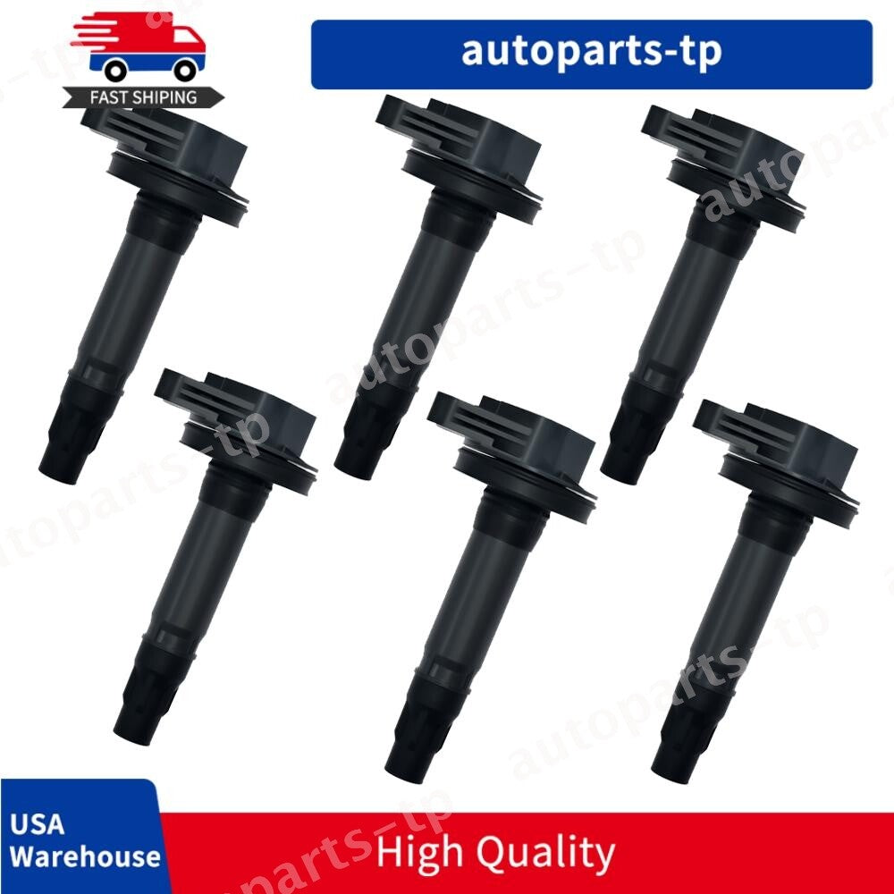 6-Piece Ignition Coil for Ford Edge Explorer F-150 Taurus MKS MKT 07-16 7T4Z-12029-E