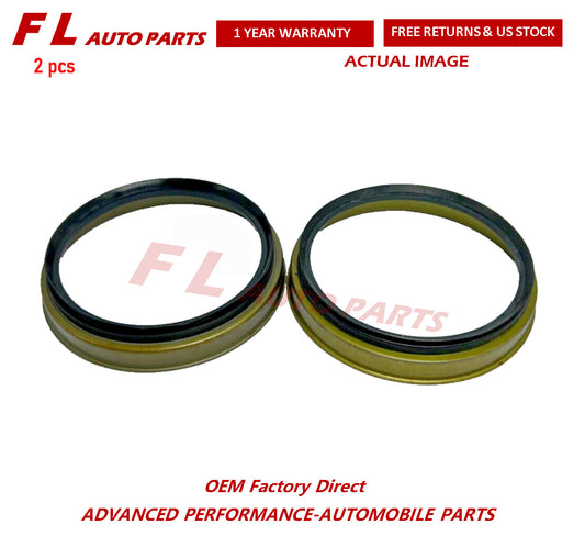 for Toyota 4Runner FJ Cruiser GX460 GX470 Front Axle Hub Seal 90312-96001 2Pcs