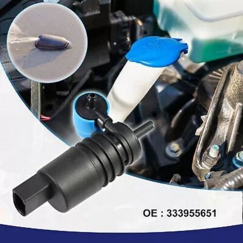 3333955651 Windshield Washing Machine Motor Pump Suitable for Volkswagen for Jetta (1 item)